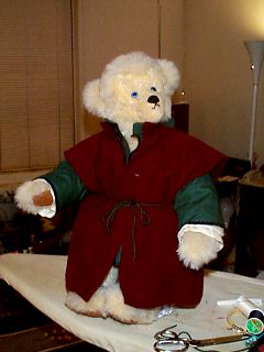 Bear of Harps in Chemise, Tunic, and Overtunic