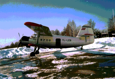 An 2 on snow - A durable airplane