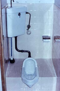 a japanese style toilet