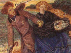 'Writing on the Sand,' by Rossetti