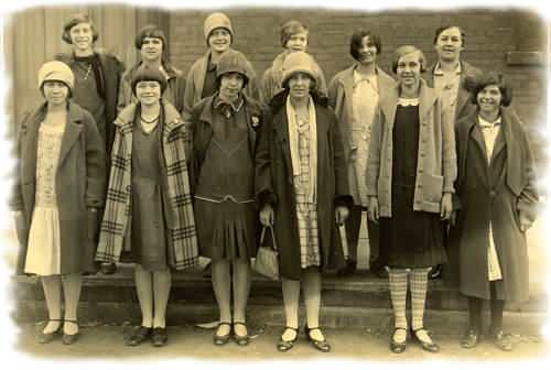 Anna R. Evans' Class, October 23, 1927