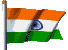 Indian Fying Flag
