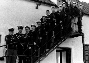 Sea Scout section in Knockree Hostel