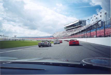 Pace Lap just before the Rolex24hr 1999
