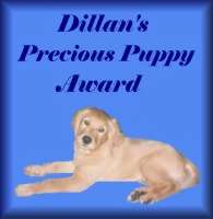 Dillan's Precious Puppy Award