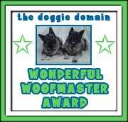 Wonderful Woofmaster Award
