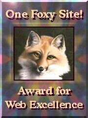One Foxy Site award!