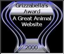 Grizzabella's Award for Great Animal Website