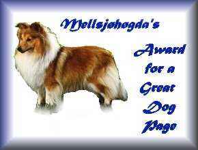 Mellsjh gda's Award for a Great Dog Page
