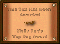 Molly Dog's Top Dog Award