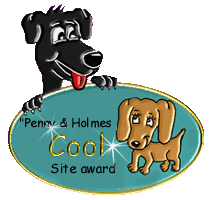 Penny & Holmes Cool Site award