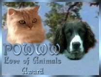 POWWW Love of Animal Award