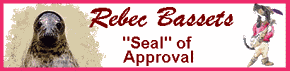 Rebec Bassets Seal of Approval Award