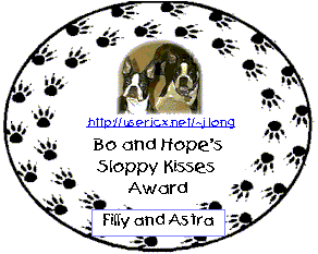 Sloppy Kisses Award