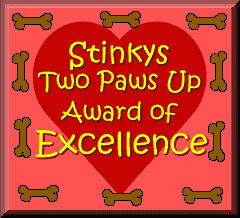 Stinkys Tow Paws Up Award of Excellence