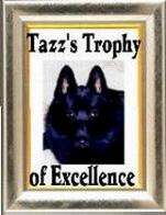 Tazz's Trophy of Excellence