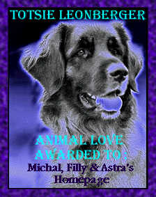 Totsie Animal Love Award