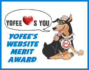 Yofee's Website Merit Award