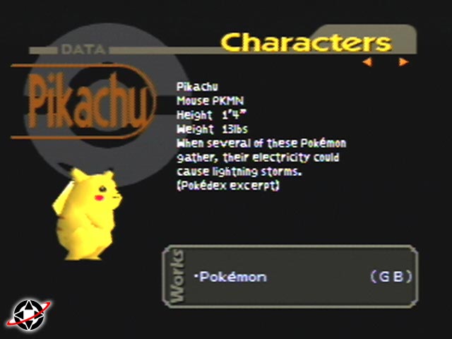 Character Profile of PIKACHU