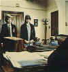 Tracy & Mark in headmasters office (23078 bytes)