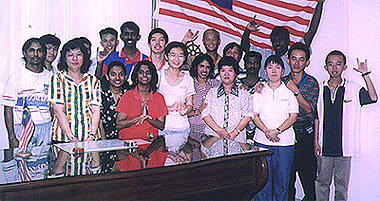 Members of Kuala Lumpur Society of the Deaf