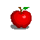 A nice, juicy, red apple. Yamiiii !