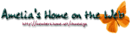 Amelia's Home on the Web