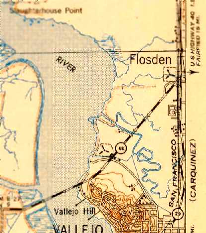 topographic map symbols. The 1942 USGS topo map