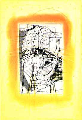 Radierung von Alan Frederick Sundberg, 1994/95 (Edition Tiessen)
