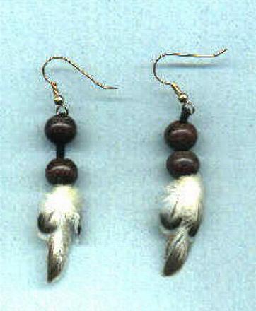 *NEW* Feather earrings #2!
