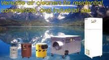 Welding Soldering Fume Extractor Chemical Fumes Gases Smoke Cigarette Odor Molds Remediation Asbestos Abatement