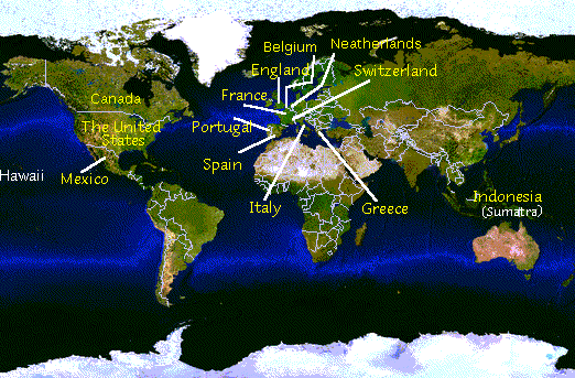 Clickable World Imagemap