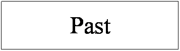 Text Box: Past

