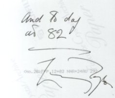 Inscription on reverse