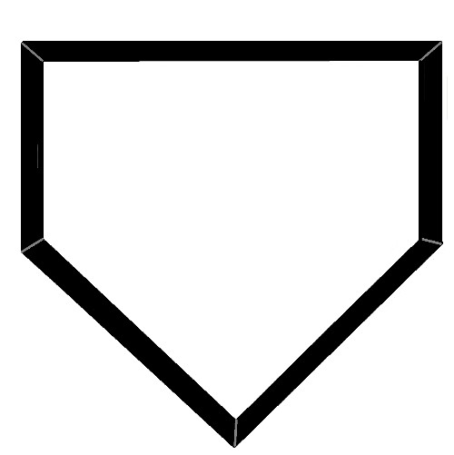 home plate clipart - photo #4