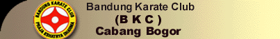 Bandung Karate Club (BKC) - Cabang Bogor