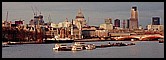 City skyline from Waterloo Bridge