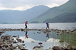 Katharine and Andrew exploring Buttermere