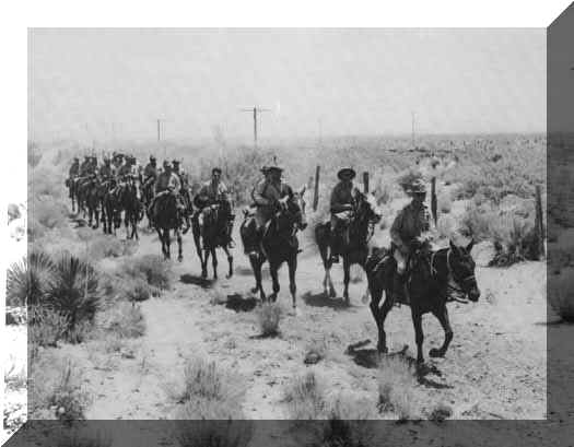 Scouts Return from Mexico Campaign