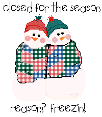 closed for season