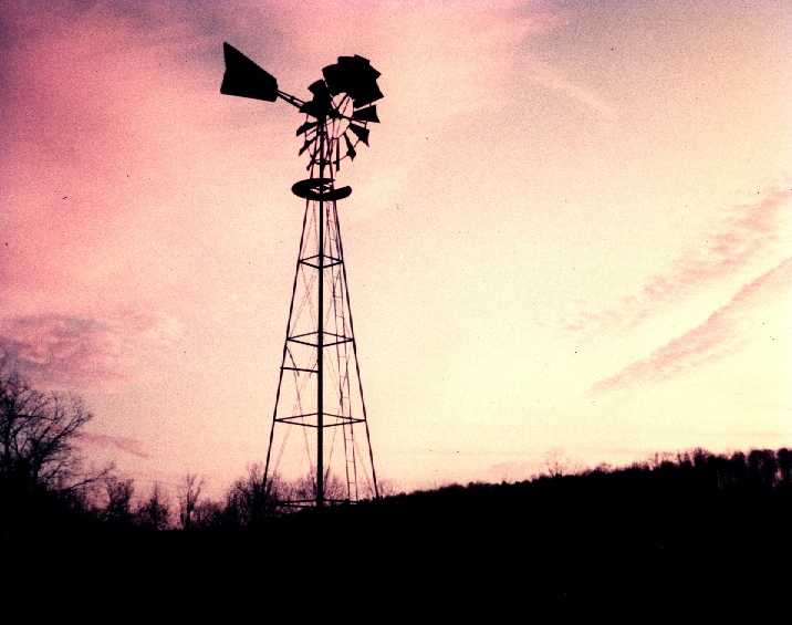 The ol' Windmill behind my house (over 100 years old)
