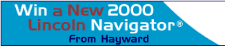 Win a 2000 Lincoln Navigator from Hayward