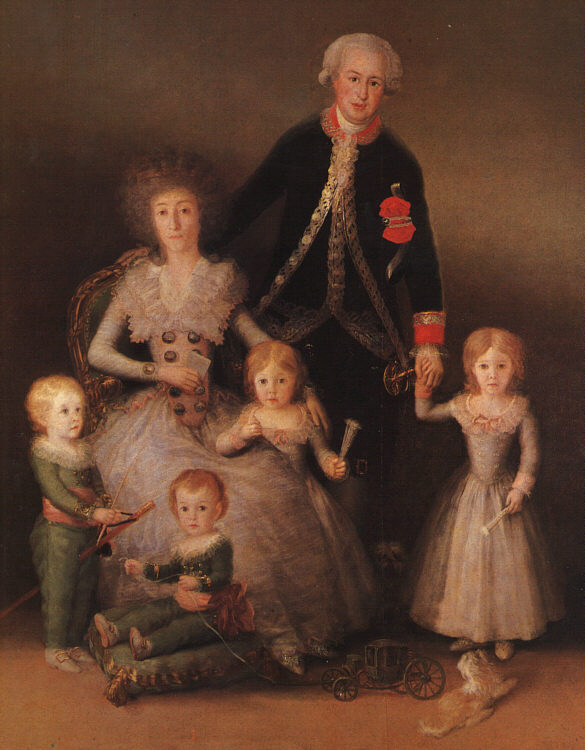 The Duke & Duchess of Osuna & their Children