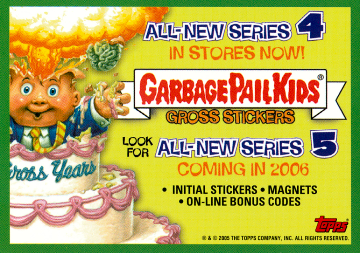 2006 USA Garbage Pail Kids ALL NEW SERIES 5 COMPLETE Set in Box ANS