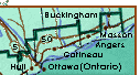 Carte de l'Outaouais
