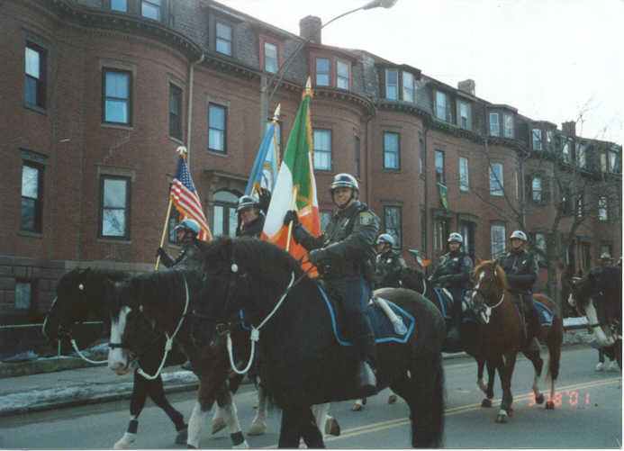 St Patricks day parade-2001