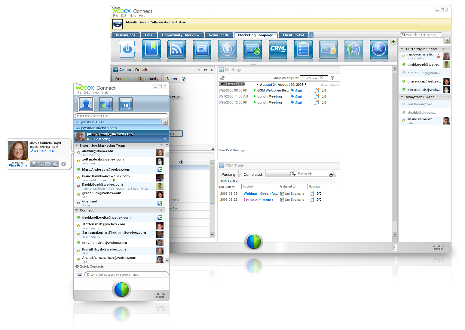 Link of the month. Cisco Webex the future of telecommunications