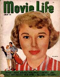 June Allyson on Movie Life cover (august 1951)