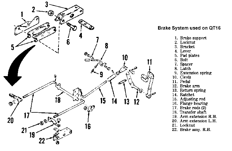 Lawn  U0026 Garden Tractor Diagram Break  U0026 Clutch Bolens