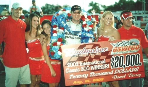 Mike Ordway brought home the one race he's always wanted to win-the Oswego International Classic 200